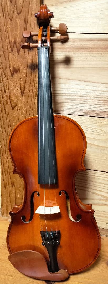 木製バイオリン フルサイズ 4/4 木製弓 • ケース・肩当・松脂付き Amazon | ADM バイオリン フルサイズ4/4 艶消し 初心者入門セット