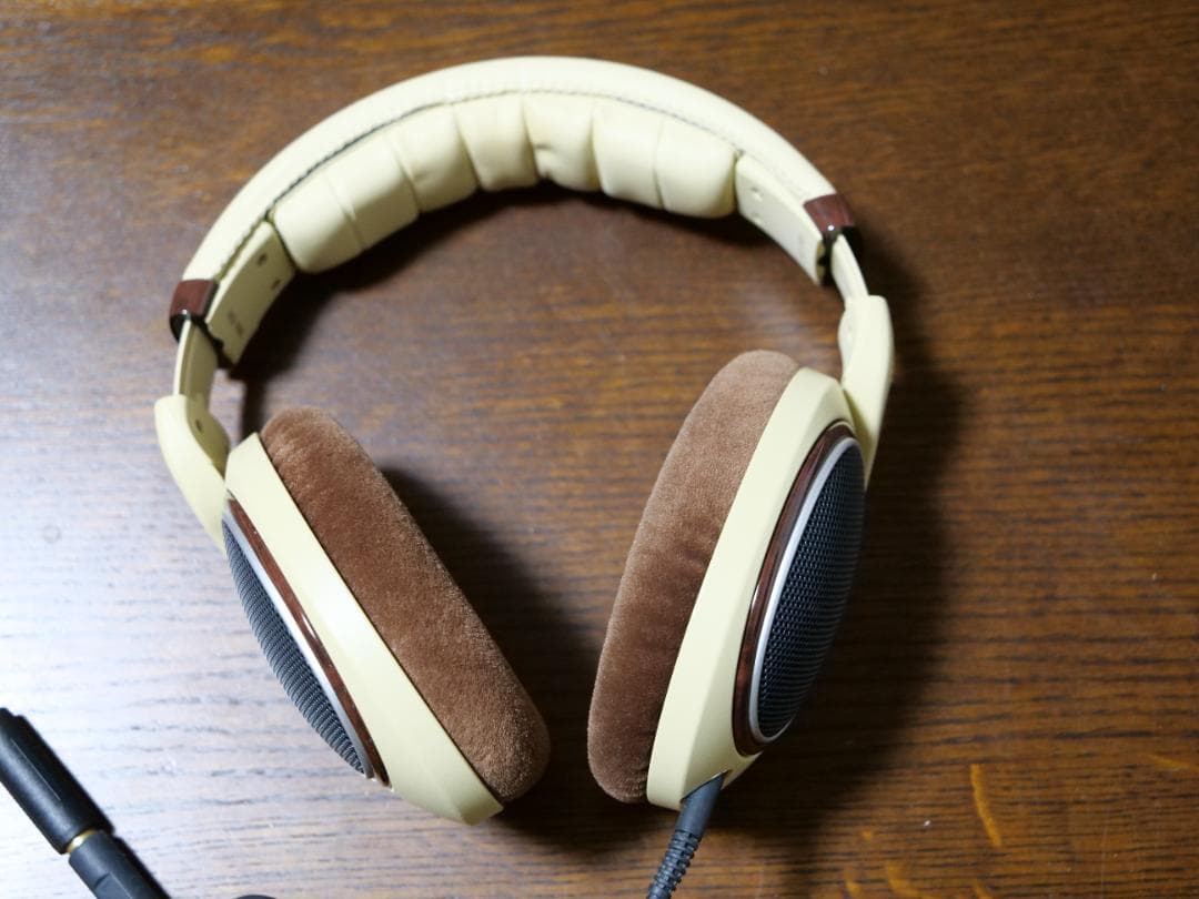 ゼンハイザーHD598 通称プリン ミニプラグ変換器付き SENNHEISER