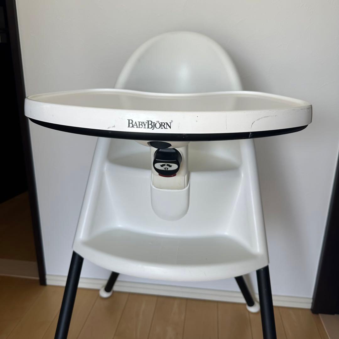 BABYBJÖRN ハイチェア ホワイト 廃盤品】BABYBJÖRN ハイチェア