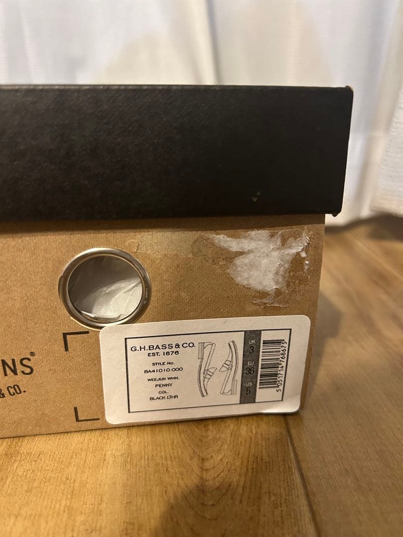 g.h.bass larson バス ローファー ラーソン US5 EU36