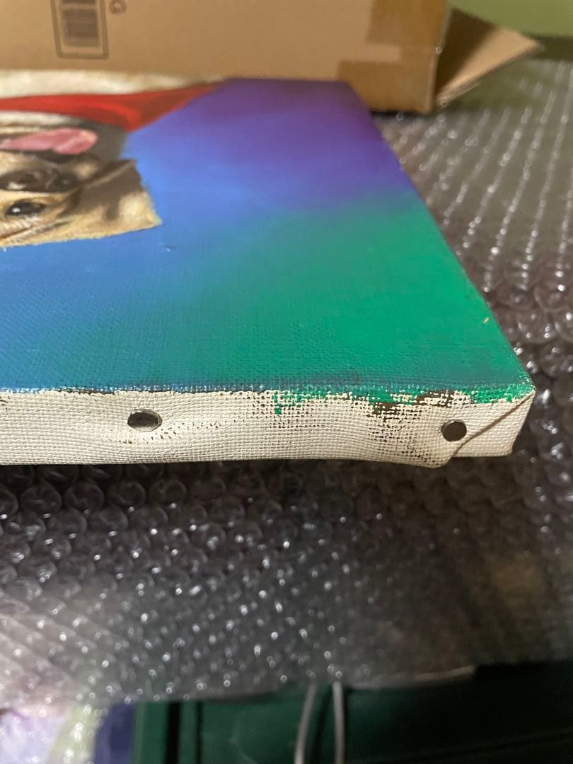 八代亜紀 絵画 真作 赤いバンダナ 偽サイトに⚠️注意⚠️して下さい