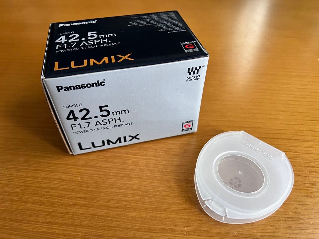 【美品】Panasonic LUMIX G 42.5mm/ F1.7 ASPH.