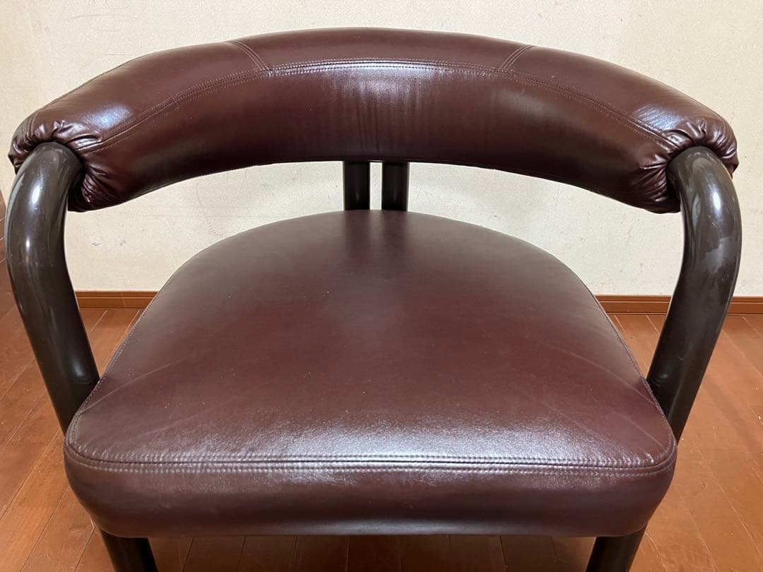 すし様専用 MOBILIA】 モビリア 革シングルソファ 日本創業③