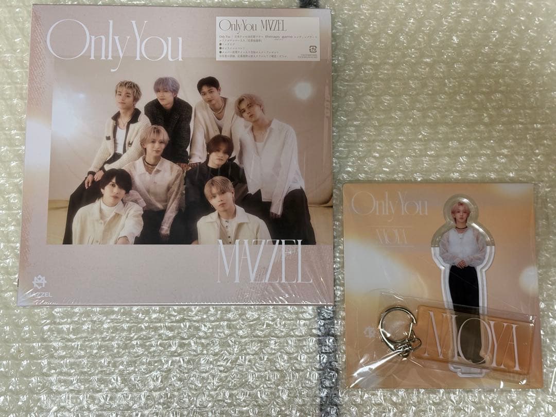 MAZZEL Only You MUZEUM盤　アクスタ付き NAOYA MAZZEL Only You MUZEUM盤 アクスタ等 NAOYAセット｜Yahoo!フリマ（旧