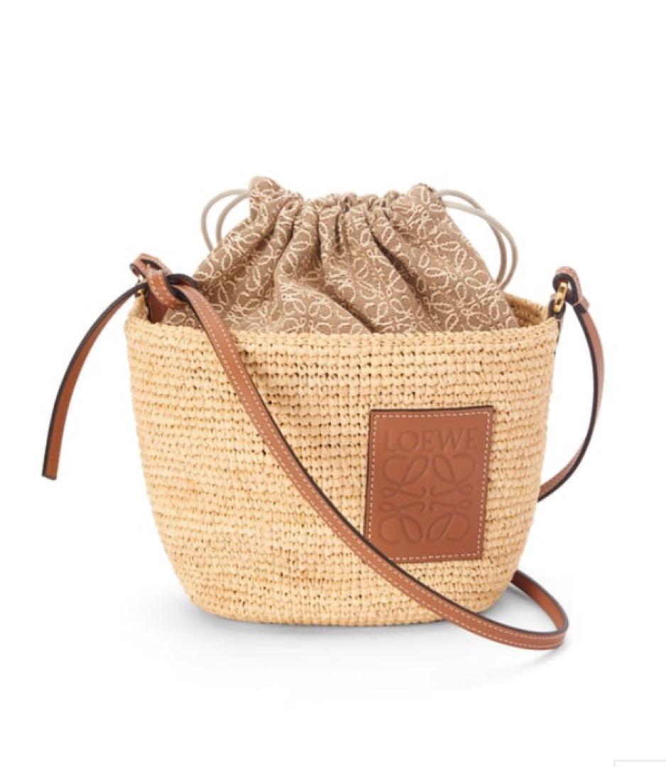 LOEWE アナグラム ポシェット バスケットバッグ パリ直営店買付【Loewe】アナグラム バスケットバッグ スモール (LOEWE