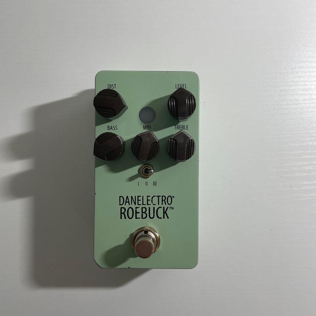 DANELECTRO ROEBUCK ギターエフェクター 名器 Ibanez Mostortion のリイシュー「DANELECTRO ROEBUCK