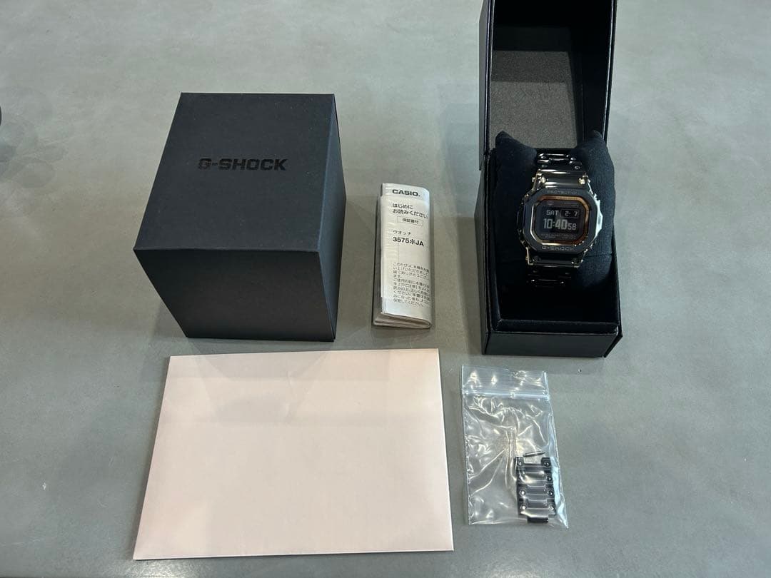 GMW‑BZ5000BD‑1JF 黒金 G‑SHOCK GMWBZ5000BD1 | G-SHOCK FULL METAL Black | CASIO