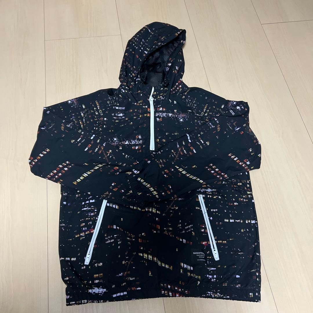 バスケットカウント　Wind foodie WIND HOODIE / BLACK | BASKETCOUNT(バスケットカウント)公式オ