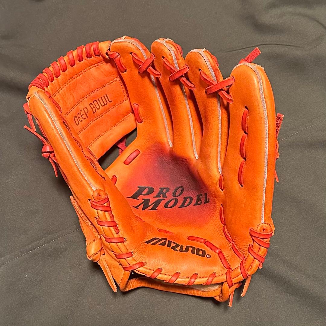 shin様】ミズノ 軟式用 仁志敏久モデル 内野用モデル - メルカリ