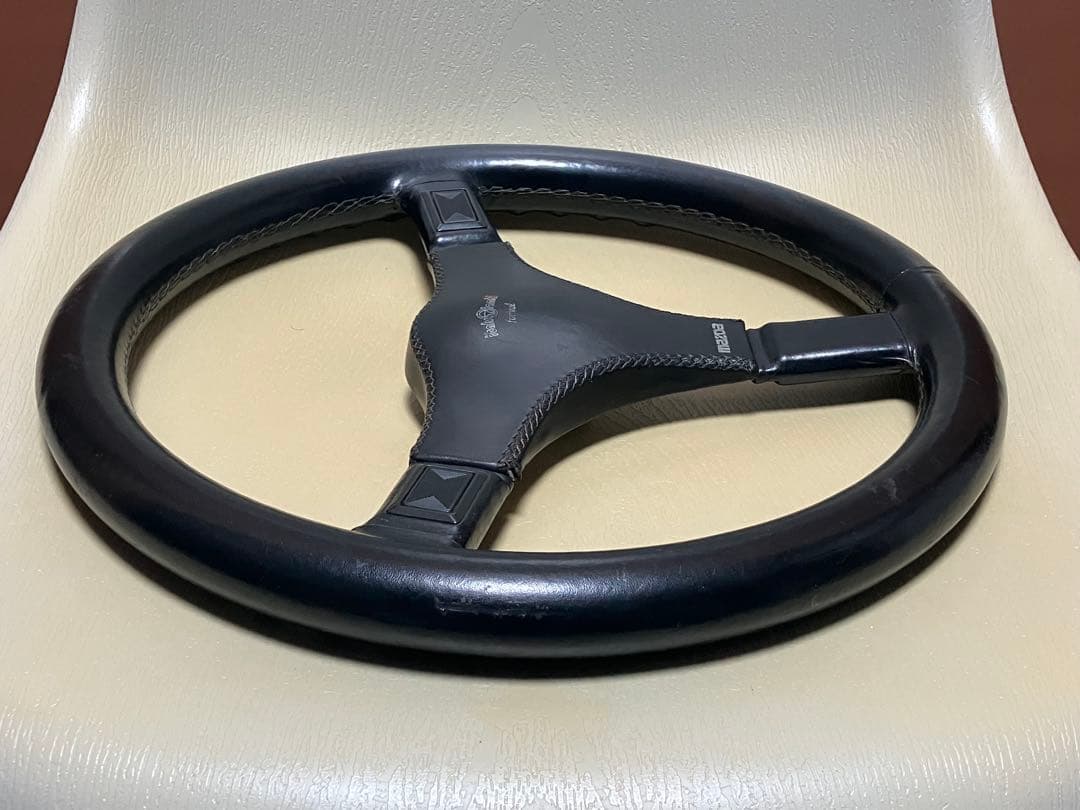 当時物】MAZDAロゴ付 イタルボランテ ステアリング フォーメル 36 φ