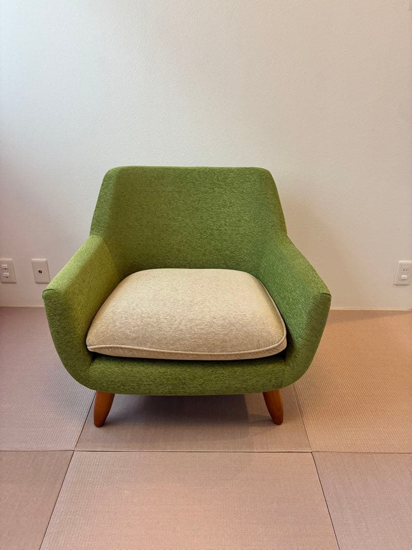 FLYMEe Parlor 緑色 1人掛けソファ モダンデザイン グリーン・緑色の一人掛けソファ - インテリア・家具通販【FLYMEe】