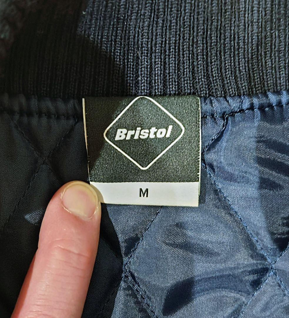 美品 Bristol FCRB F.C.R.B スタジャン ネイビー M