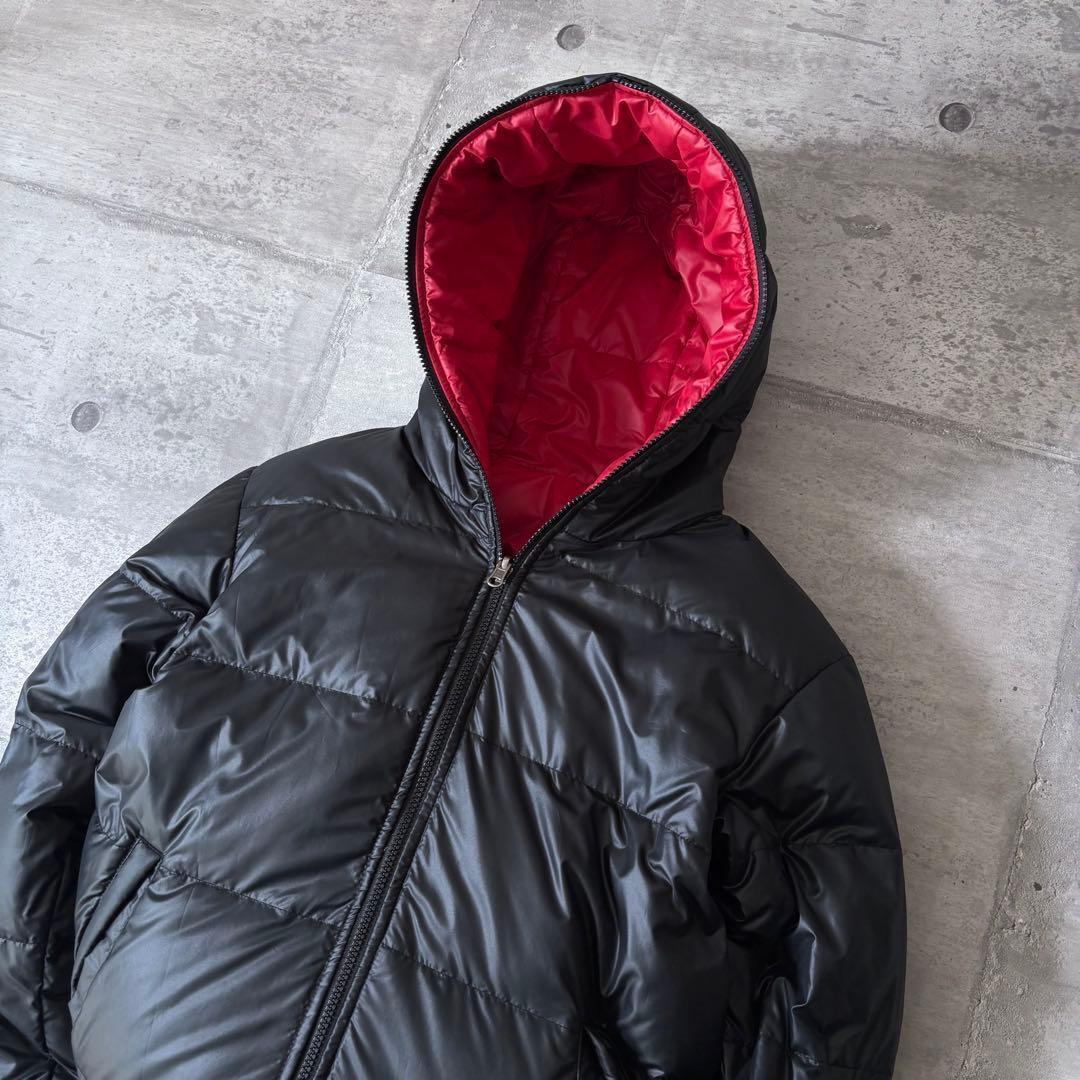 00s archive reversible down jacket y2k - メルカリ