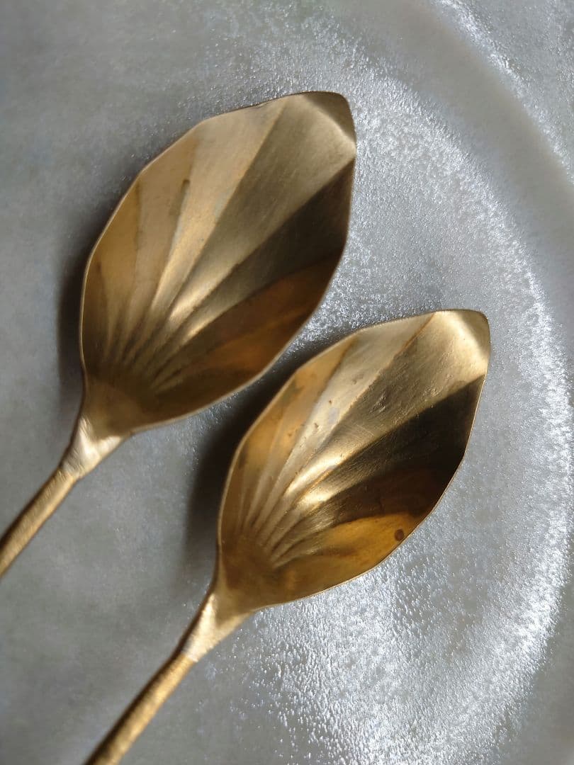 日渓美佐江【Misae Nikkei】真鍮スプーン2個セット