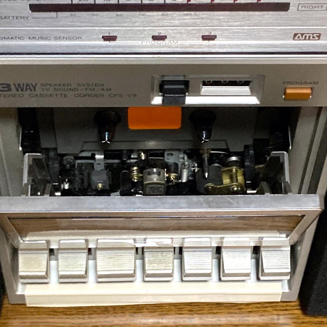 ソニー SONY ZILBA'P ジルバップ ラジカセ CFS-V8 - メルカリ