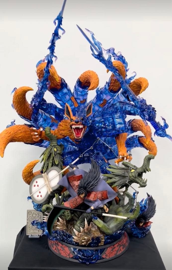 マダラ 九尾 ナルト NARUTO フィギュア ガレージキット - メルカリ