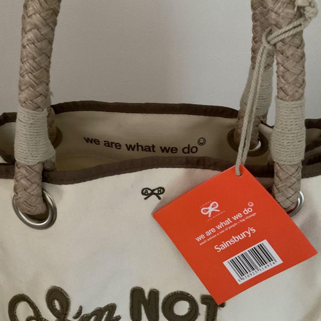 アニヤ・ハインドマーチ I'm not a plastic bag ブラウン - メルカリ