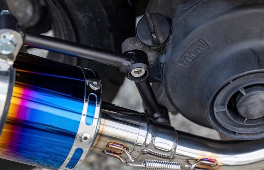 新製品 アドレスV50 (CA4BA ) HMS製 B2Xマフラー ブルー - メルカリ