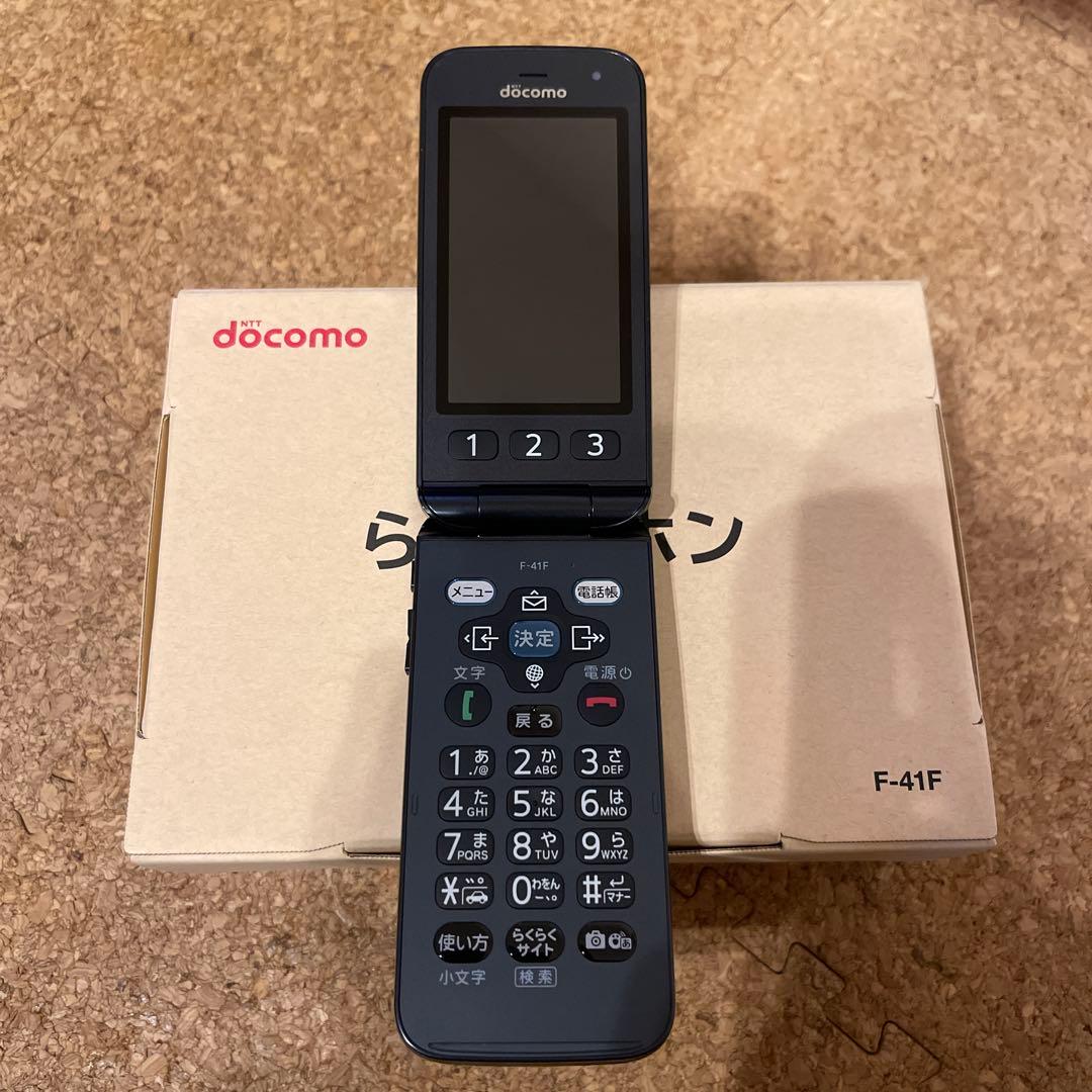 ドコモ らくらくホン F-41F 新品未使用 - メルカリ
