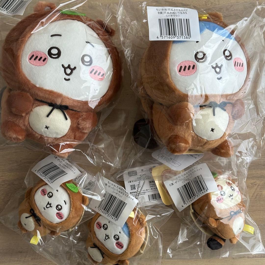 ちいかわ たぬきだもんくじ B賞C賞 ハチワレ ちいかわ シーサー - メルカリ