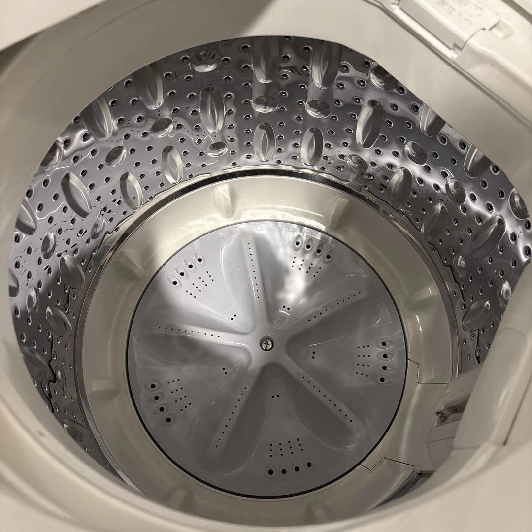 SHARP 洗濯機 ES-GE5D-W 5.5kg 2019 家電