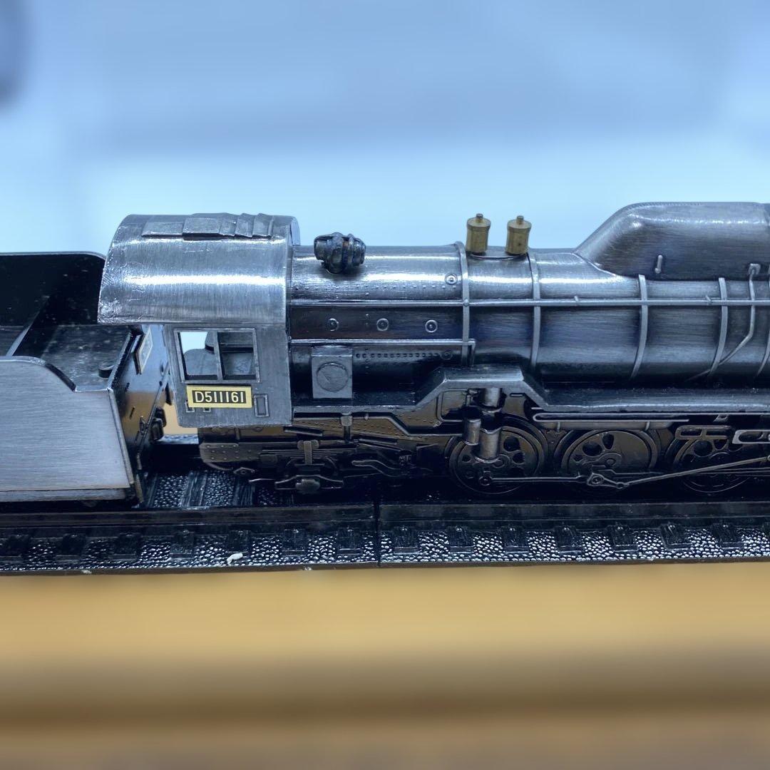 D51型蒸気機関車 1/60模型 記念品 ナンバーD511161 ケース付き - メルカリ