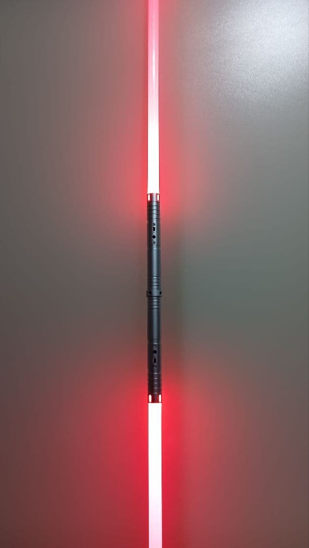 合金製ライトセーバー ダース・モール仕様 SWギミック 振動 音光 usb