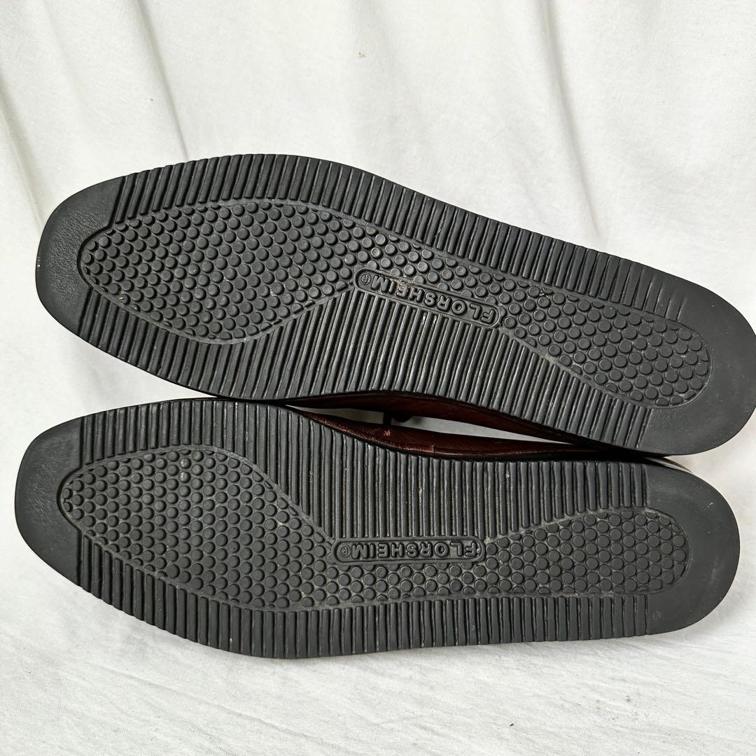 00s FLORSHEIM Uチップ レザー デッキ シューズ 9.5EEE