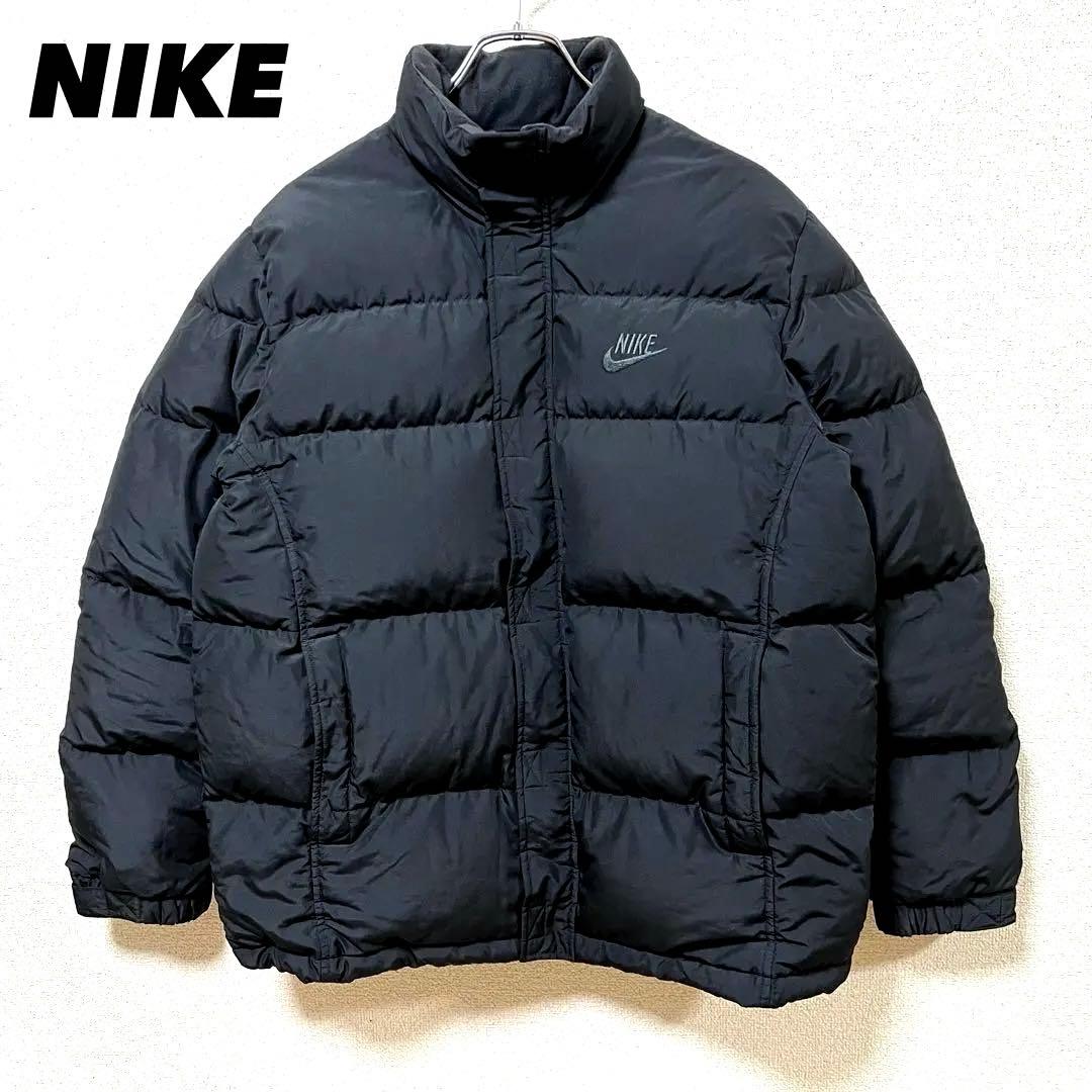NIKE ナイキ メンズ 肉厚 ダウンジャケット ブラック 00s y2k L - メルカリ
