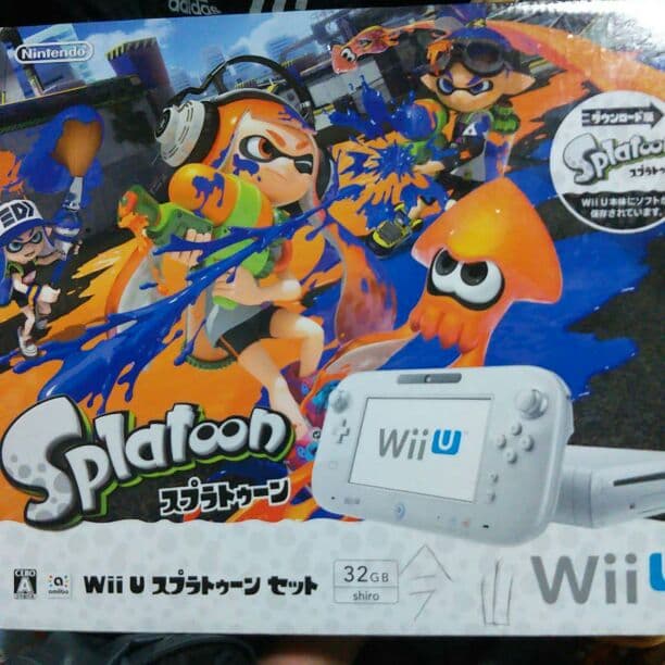 Wiiuすぷらとぅーん Amazon | Wii U スプラトゥーン セット (amiibo アオリ・ホタル付き