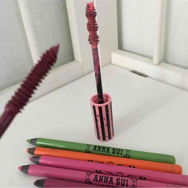 送料込＊新品アナスイ カラーアイライナーset ピンクマスカラ