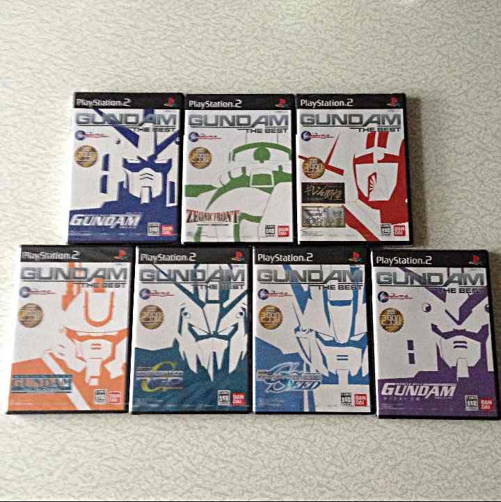 PS2ソフト ガンダム ザ ベスト 激レア新品7本セット＋6本＋攻略本 Gジェネ PlayStation2 - 値下げ！「激レア」G－saviour攻略本とゲーム