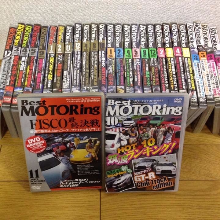 【送料無料】ベストモータリング 44本 Best MOTORing Yahoo!オークション - Best MOTORing ベストモータリング VHS ビデオ