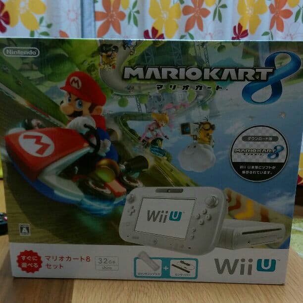 Wii U　マリオカート　カセット付、　　まあ Amazon | マリオカート8 | ゲームソフト