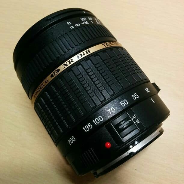 レンズ(単焦点) TAMRON 18-200mm F3.5-6.3 MACRO XR Di II