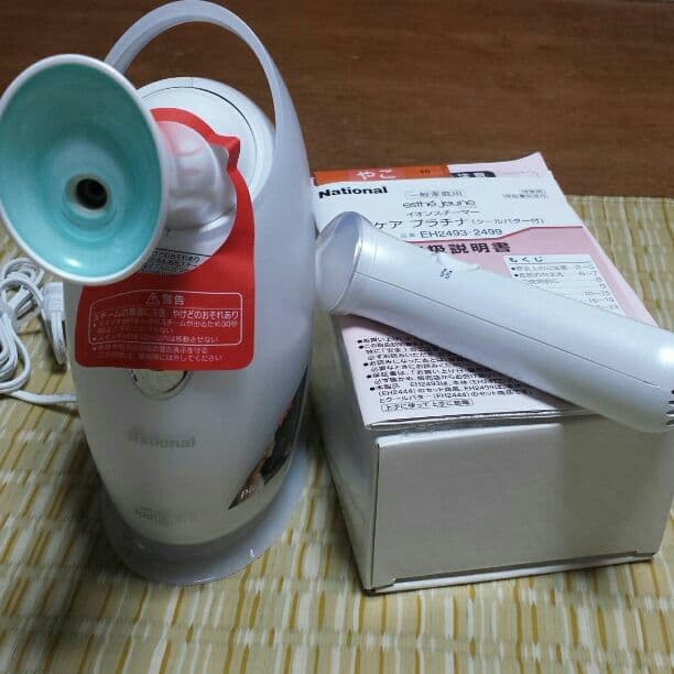 Nationalイオンスチーマー☆ナノケアプラチナ(クールパター付)