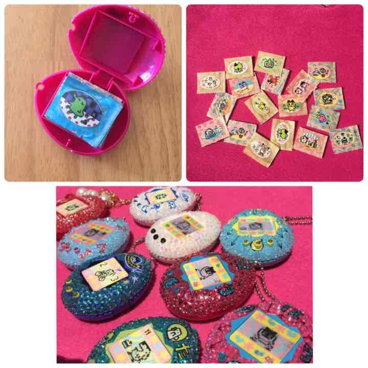 可愛すぎる たまごっち！デコケース❤︎絆創膏付き - メルカリ