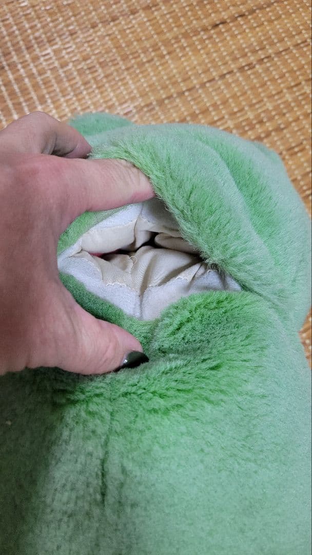 プレイトーキン カエル ぬいぐるみ ビッグサイズ パペット