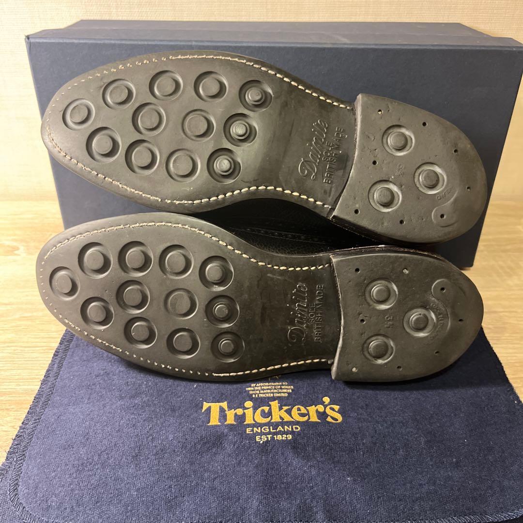Tricker's Olivvia Black UK6.5 トリッカーズ 美品 - メルカリ
