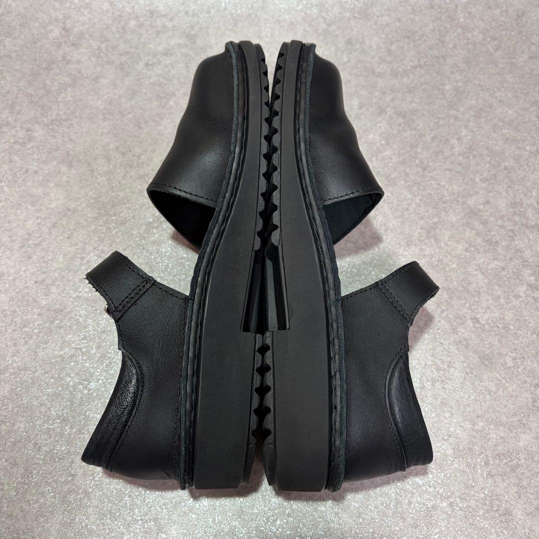 NAOT ORGA ナオト オルガ レザー ストラップ シューズ ブラック 38