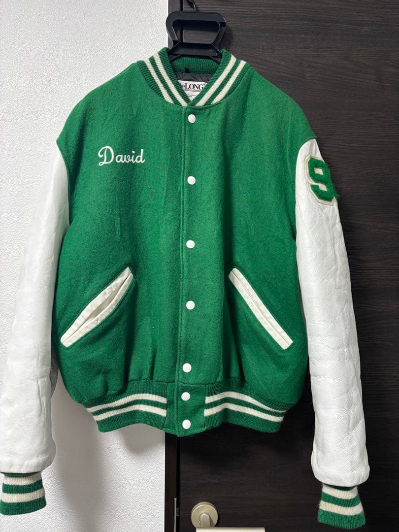 有名古着店のインスタ登場同等品★80s \"DeLONG\" デロング スタジャン