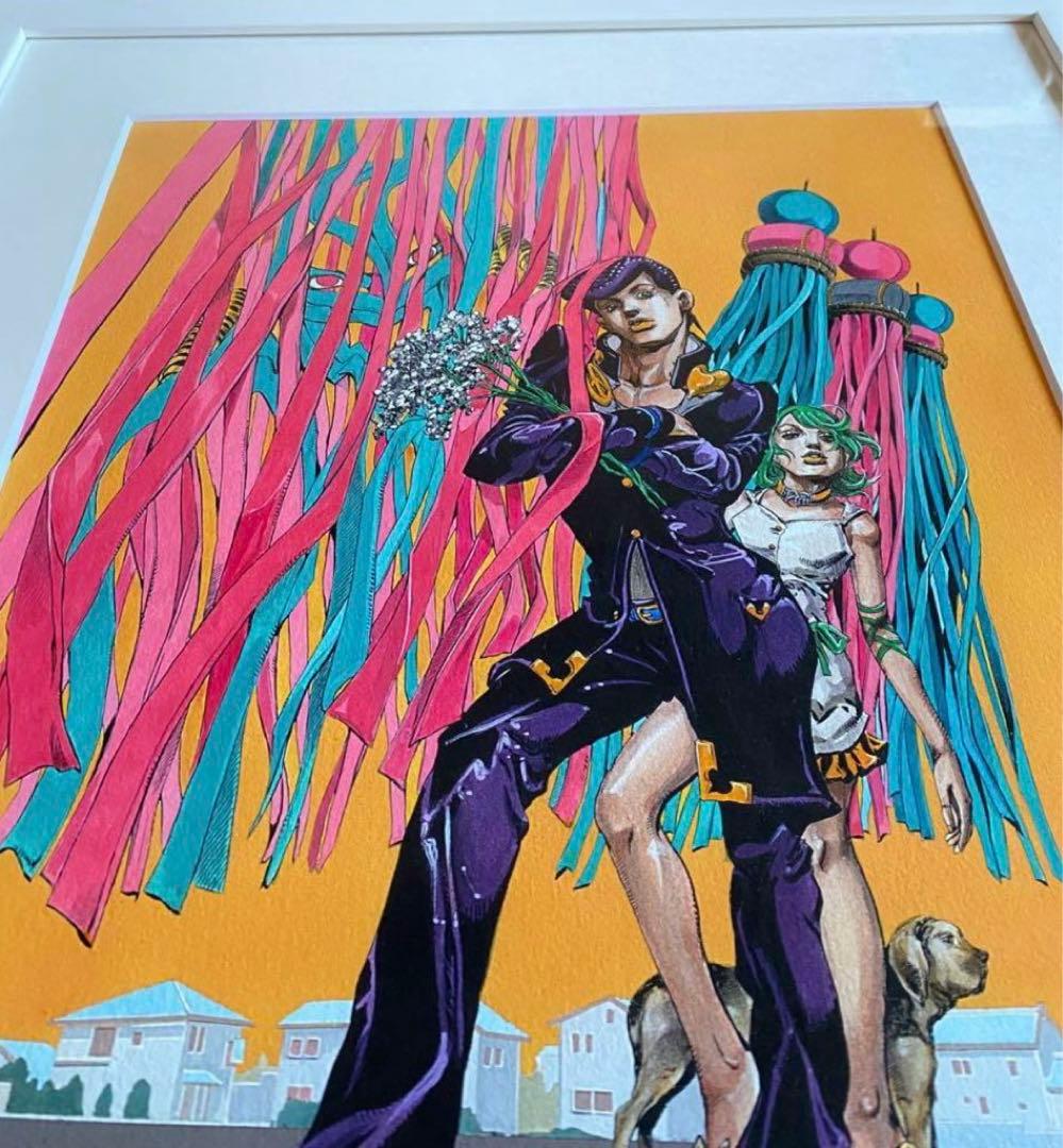 ジョジョの奇妙な冒険ダイヤモンドは砕けない JOJO展 限定 複製原画