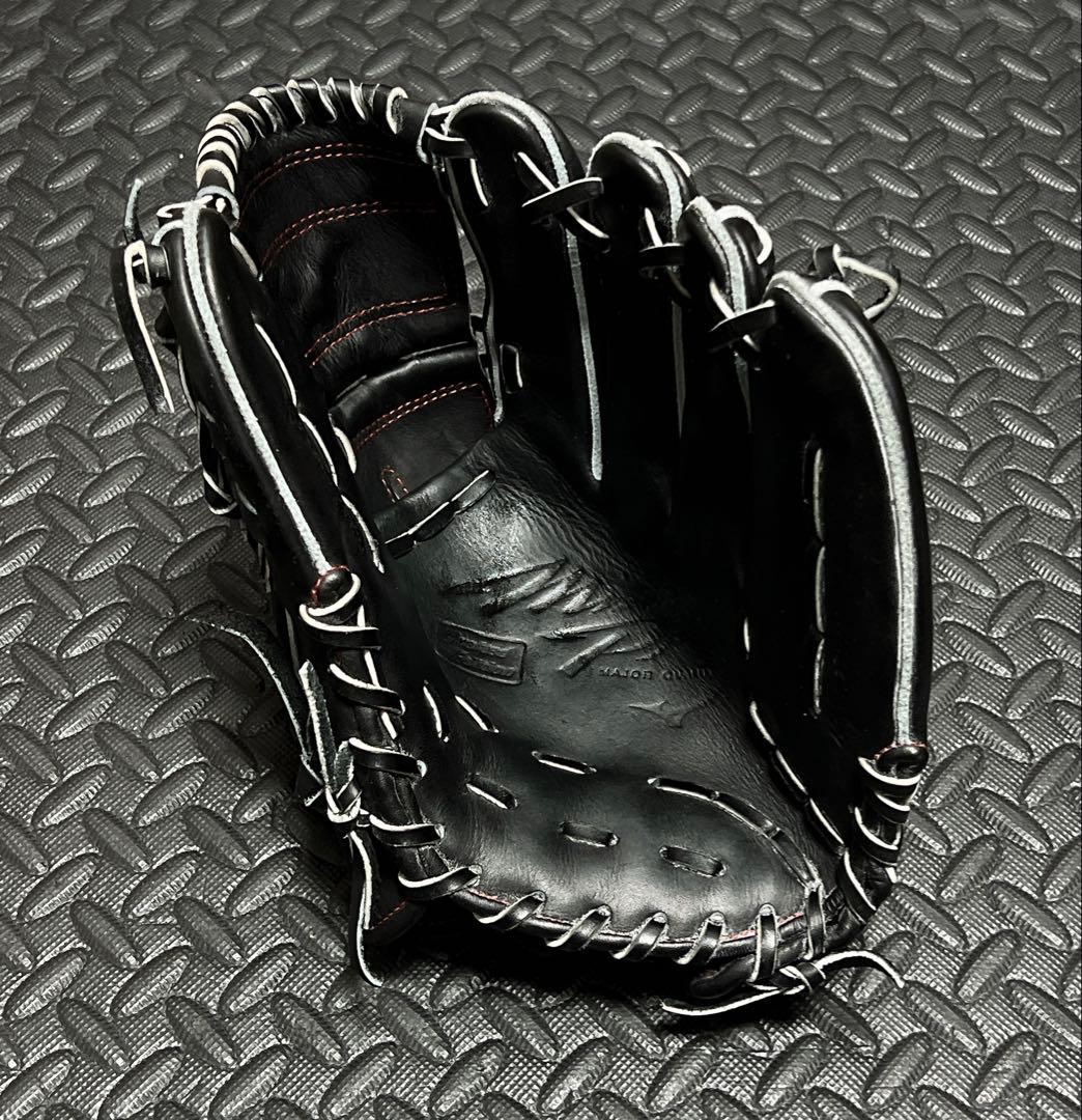 日本製 ミズノプロ 硬式 投手用 グローブ スピードレボ HAGA JAPAN