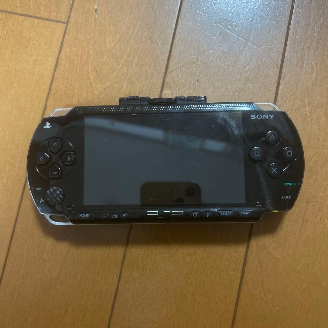 PSP本体 充電器、ケース、バッテリー付き - メルカリ