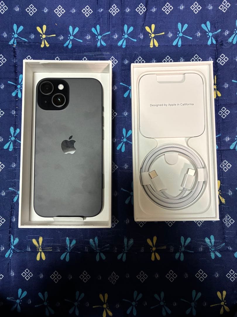 《新品・未使用》Apple iPhone15 128GB ブラック　SIMフリー