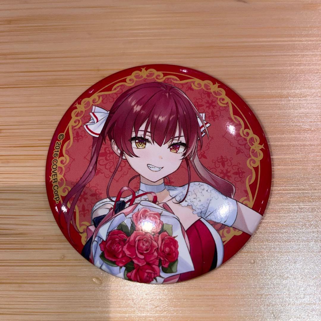 ホロライブ アニメイト 7th アニバーサリー ランダム缶バッジ 宝鐘