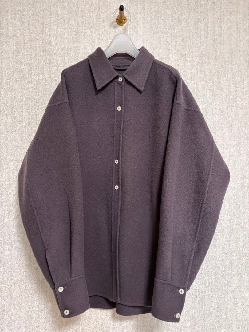 TODAYFUL WOOL SHIRT JACKET スカイブルー36サイズ - メルカリ