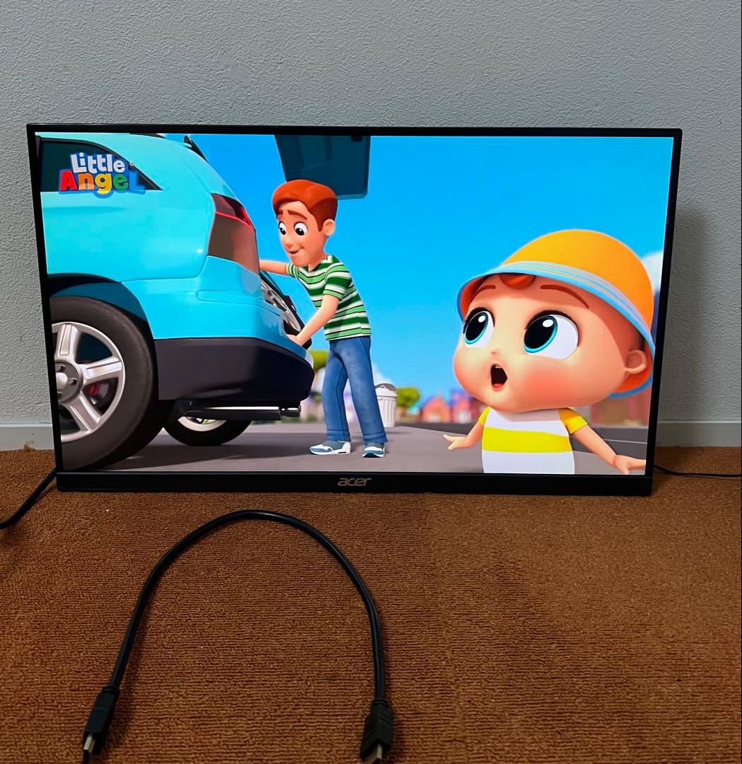 Acer スピーカー内蔵 モニター ディスプレイRC241YUsmidpx - メルカリ
