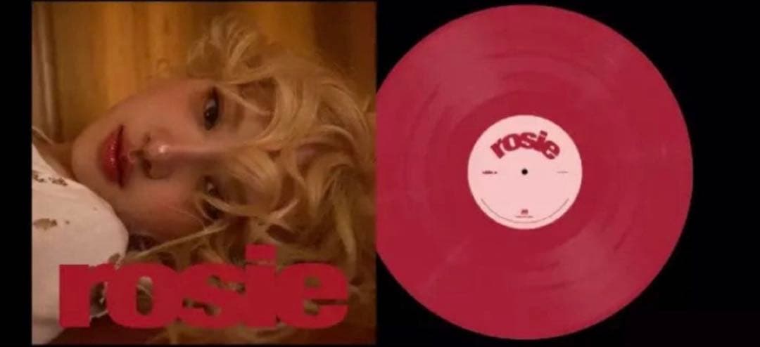 新品未開封BLACKPINK ロゼ rosie vinyl Red赤色レコード - メルカリ