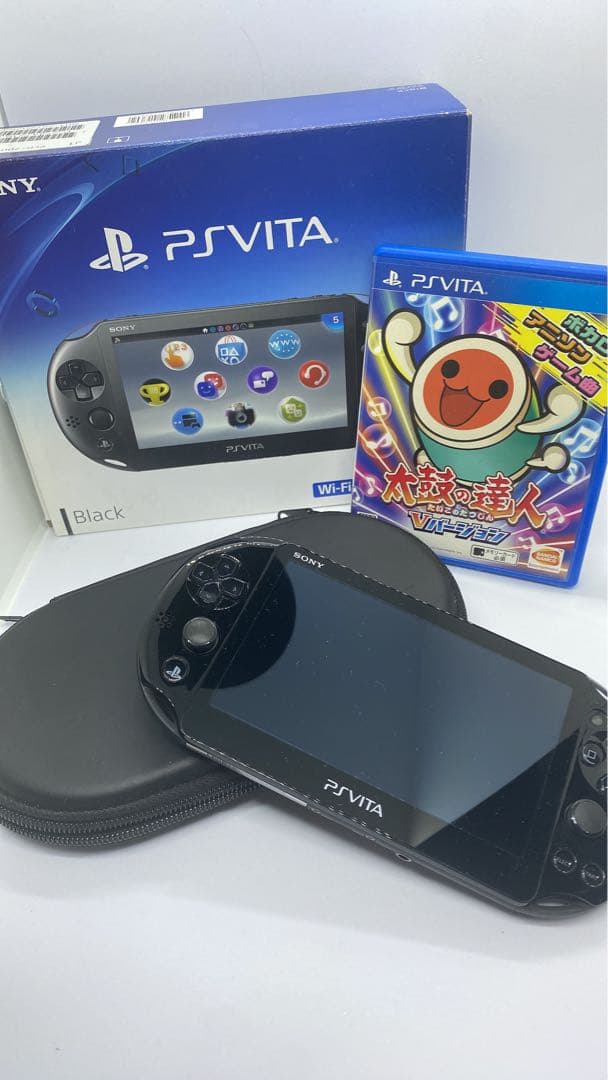 PlayStation Vita PCH-2000& PSVitaメモリーカード-コミカルグラス